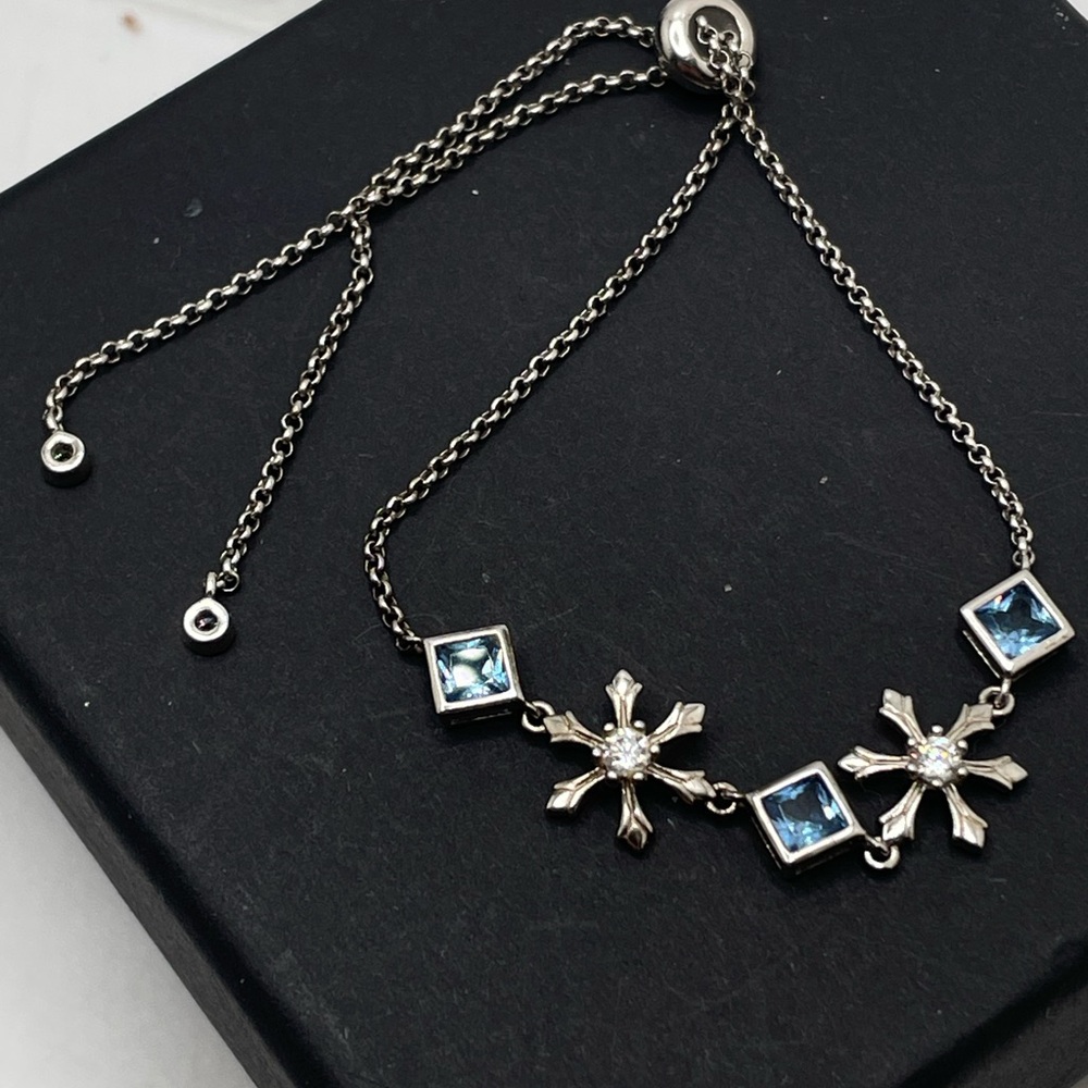 Elegant Sterling Silver Bracelet